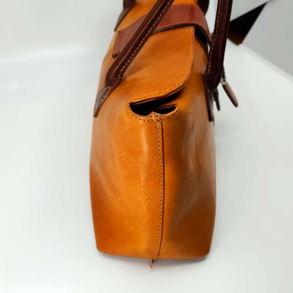 Vera Pelle Leather L'Amica Handbag - Picture 5 of 7